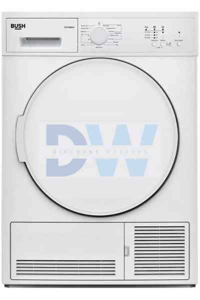 Bush TD7CNBCW Condenser Tumble Dryer